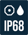 IP68 - vodotěsné 