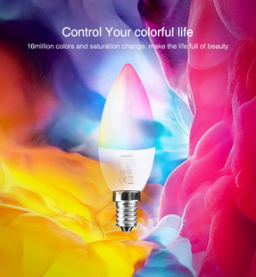 Mi-Light LED žárovka RGB+CCT | 4W | E14 | 300lm | svíčka |