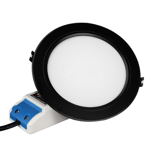 Mi-Light vestavné LED svítidlo do podhledu RGB+CCT | 12W | 1100lm |  2,4GHz+WiFi | černé |