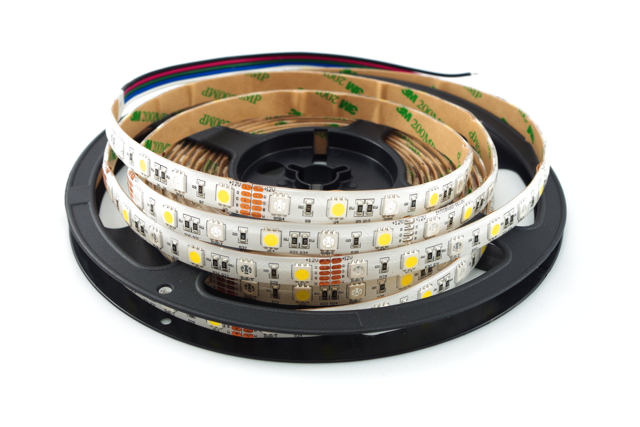 LED pásek EPISTAR 5050 RGBW | 60LED | 14,4W | 12V | IP65 | 12MM |