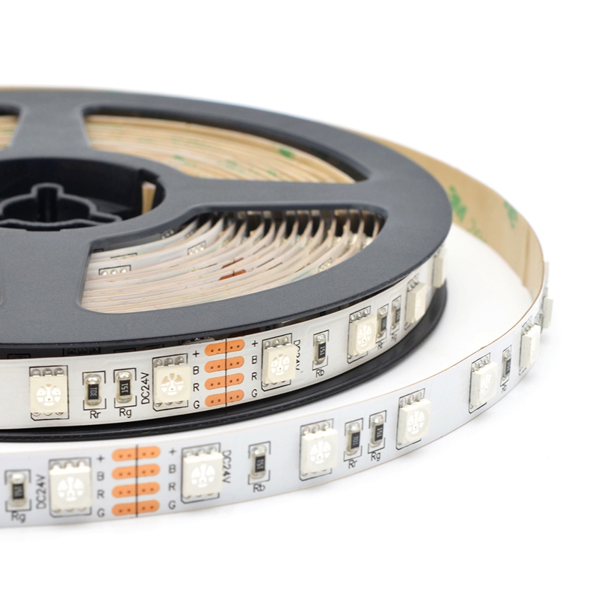 LED pásek RGB 5050 EPISTAR | 60LED | 14,4W | 24V | IP20 | 10MM |