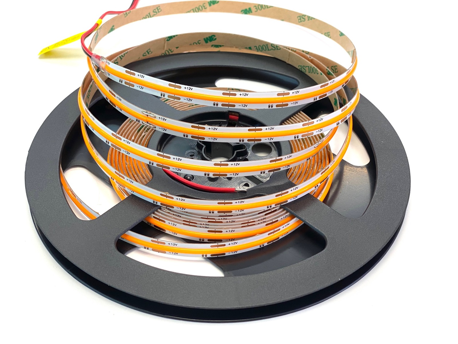 LED pásek žlutý COB EPISTAR | 480LED | 10W | 12V | IP20 | 8MM |