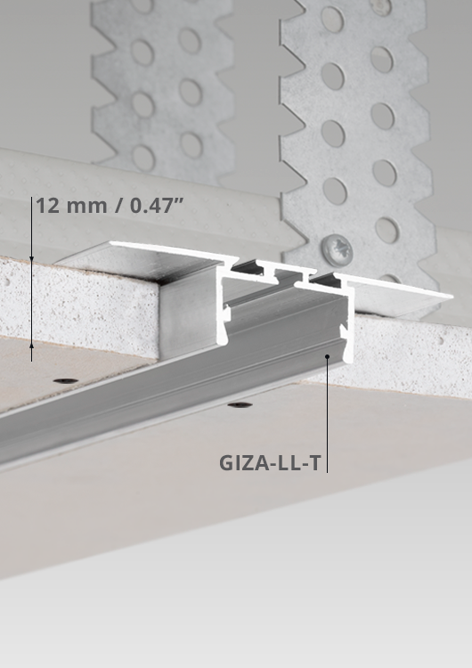 LED profil GIZA-LL-T