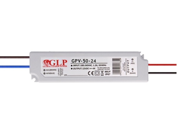LED zdroj GLP 50-24 | 24V | 50W | 2A | IP67 |