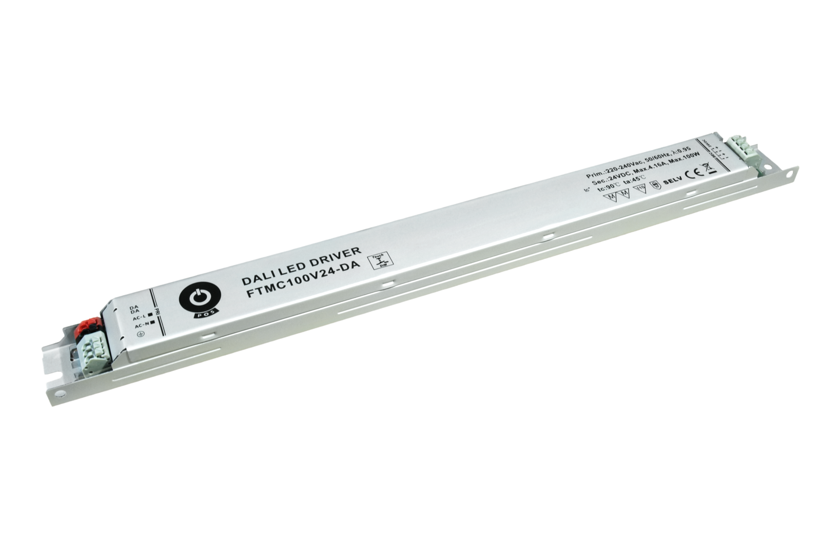 LED zdroj SLIM FTMC100V12-DA | 12V | 100W | 8,33A | regulace DALI + PUSH DIM | 