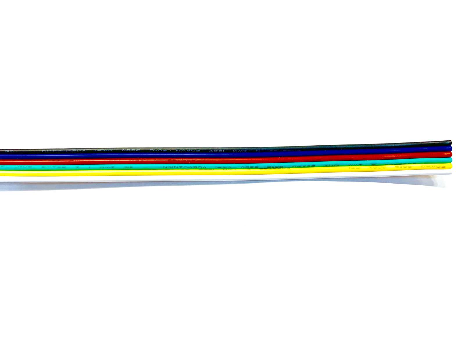 RGBCCT kabel 6-žílový plochý
