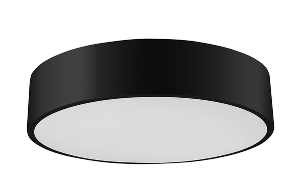 Stropní kruhové LED svítidlo RENA | černé | 18W | 25cm | 1170lm |