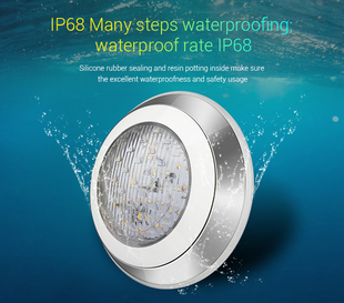 Bazénové LED svítídlo UW01 Mi-LiGHT LoRA 433Mhz | RGB+CCT | 15W | 1100lm | 433Mhz | 12V-24V | IP68 |