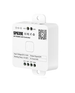 Bluetooth ovladač digitálních RGBW pásků - SP639E, 450 pixelů, 5-24V | 