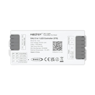 DALI univerzální řídící jednotka na 3v1 Mi-Light DL-2 pro LED pásky | 12V-24V | 20A |