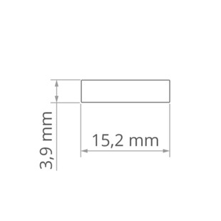 Difuzor KLUS HR-ALU-15 mléčný