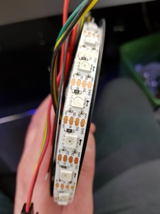  Digitální RGB pásek GS8208 | 14,4W/m | 12V | 60LED/m | 60IC/m | IP20 | built-in IC |