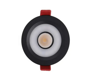 LED bodové svítidlo RGBCCT | DC24V | 10W | Ø86mm | kruhové | vestavné | černé |