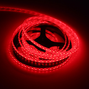 LED pásek červený 2835 | 120LED | 9,6W | 24V | IP65 | 8MM |
