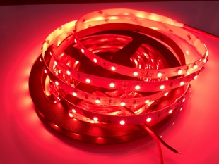 LED pásek červený 2835 | 60LED | 4,8W | 12V | IP20 |