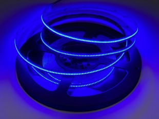 LED pásek modrý COB EPISTAR | 480LED | 10W | 12V | IP20 |