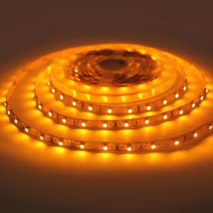 LED pásek noční Amber-oranžový | 2835 | 60LED | 4,8W | 24V | IP20 | 8MM |