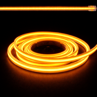 LED pásek noční PROFI COB Amber-oranžový | 480LED | 8W | 24V | IP68 | 10MM | 
