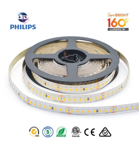 LED pásek PROFI 2835 PHILIPS | 160LED | 15W | 24V | IP20 | 10MM | 160lm/W |