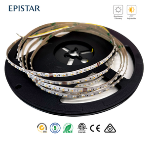 LED pásek PROFI SLIM CCT 2010 EPISTAR | 240LED | 20W | 24V | IP20 | 5MM | CRI97 | 