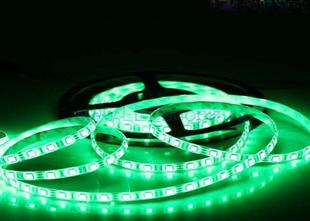 LED pásek zelený | 5050 | 60LED | 14,4W | 12V | IP65 | 10MM |