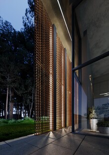 LED profil do stěny a fasády FASKO