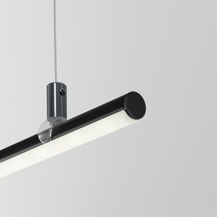 LED profil oblý KLUS PIKO-O černý