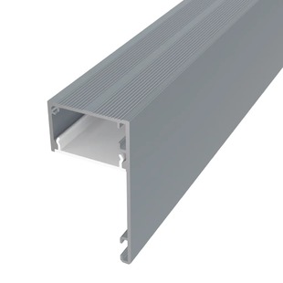 LED profil pro krytí garnýže ALPI PELMET tmavě šedý
