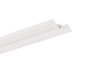LED profil pro vnitřní rohy SDK stěn KLUS PIKO-KW bílý