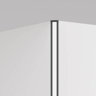 LED profil pro vnitřní rohy SDK stěn KLUS PIKO-KW černý