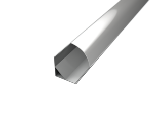 LED profil rohový - CORNER - bílý lak