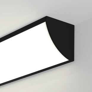 LED profil rohový KLUS KOPRO černý
