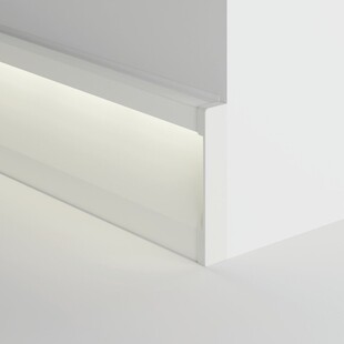LED profil soklový KLUS OLIS bílý