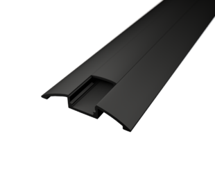 LED profil STOS-BIG - černý lak