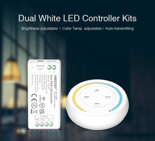LED sestava ovládání 2v1 Mi-Light 035SA+ pro bílé a CCT LED pásky | 12A | 12-24V |