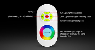 LED sestava ovládání Mi-Light Half Touch pro RGB pásky |10A| - ML020