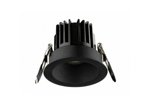 LED vestavné bodové svítidlo IRIS | černé | kruhové | Ø60mm | IP54 | 7W | 230V | přepínatelné CCT