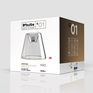 LED žárovka CA GHOST-01 stmívatelná | E27 | 230V | 6W | 500lm | 2200K | CRI>90 | čirá |