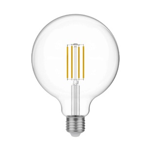 LED žárovka CA GLOBE-N04 stmívatelná | E27 | 230V | 7W | 806lm | 3500K | CRI>80 | čirá 