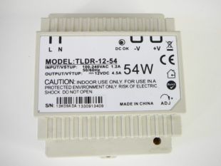 LED zdroj na DIN lištu | 12V | 54W | 4,5A |