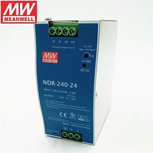 LED zdroj na DIN lištu Meanwell NDR-240-24 | 24V | 240W | 10A | 