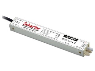 LED zdroj Scharfer SCH-45-12V | 12V | 45W | 3,75A | IP67 | 7 let záruka |
