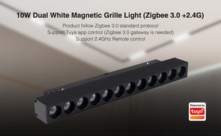 Lištové magnetické svítidlo Mi-LiGHT  | CCT | 10W | DC48V | 800lm | 2,4GHz + ZigBee 3.0 |