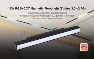 Lištové magnetické svítidlo Mi-LiGHT  | RGB+CCT | 12W | DC48V | 735lm | 2,4GHz + ZigBee 3.0 |