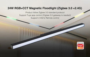 Lištové magnetické svítidlo Mi-LiGHT  | RGB+CCT | 24W | DC48V | 1350lm | 2,4GHz + ZigBee 3.0 | 
