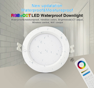 Vestavné voděodolné LED svítidlo Mi-Light RGB+CCT | 6W | 500lm | IP54 |