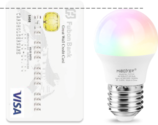 Mi-Light LED žárovka RGB+CCT | 4W | E27 | 340lm | MINI |