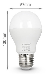 Mi-Light LED žárovka RGB+CCT | 6W | E27 |