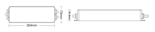 Mi-Light LED zdroj s int. řídící jednotkou pro RGB pásky | 24V | 150W | TUYA | WIFI | IP67|