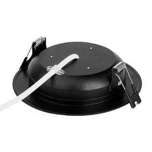 Mi-Light vestavné LED svítidlo do podhledu RGB+CCT | 9W | 720lm |  2,4GHz+WiFi | černé |